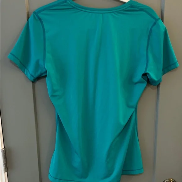 Nike Women's Teal Short Sleeve Tee Dri-Fit Size X-LARGE - Picture 5 of 6